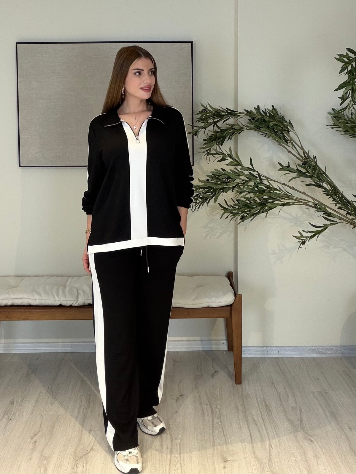 CASUAL Premium Takım Siyah