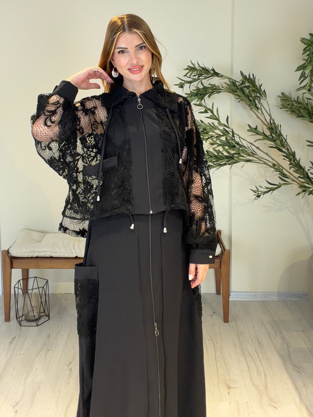 ÉLANOR Dantel Detaylı Takım 🖤
