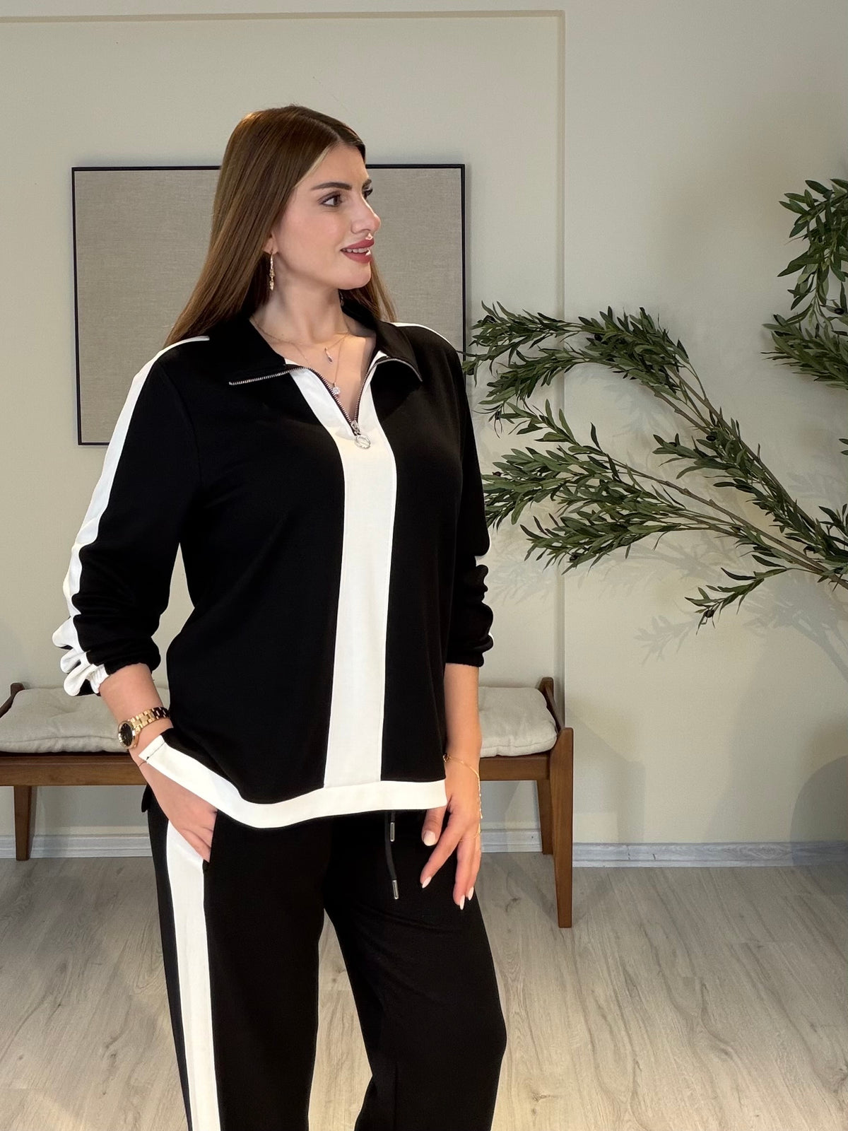 CASUAL Premium Takım Siyah