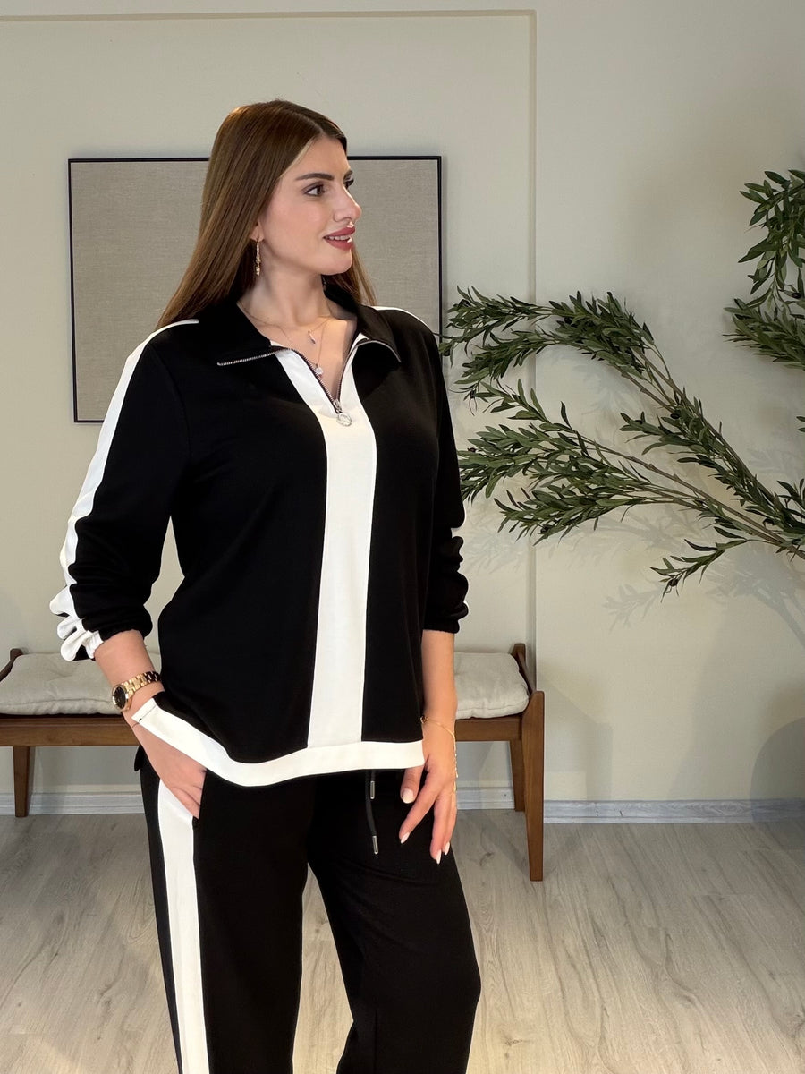CASUAL Premium Takım Siyah