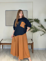 ATELIER NOIR | Signature Süet Etek & Modal Bluz Takım Lacivert