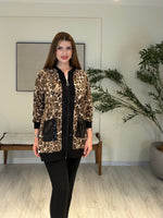 LEOPAR Payet Cep Detaylı Ceket