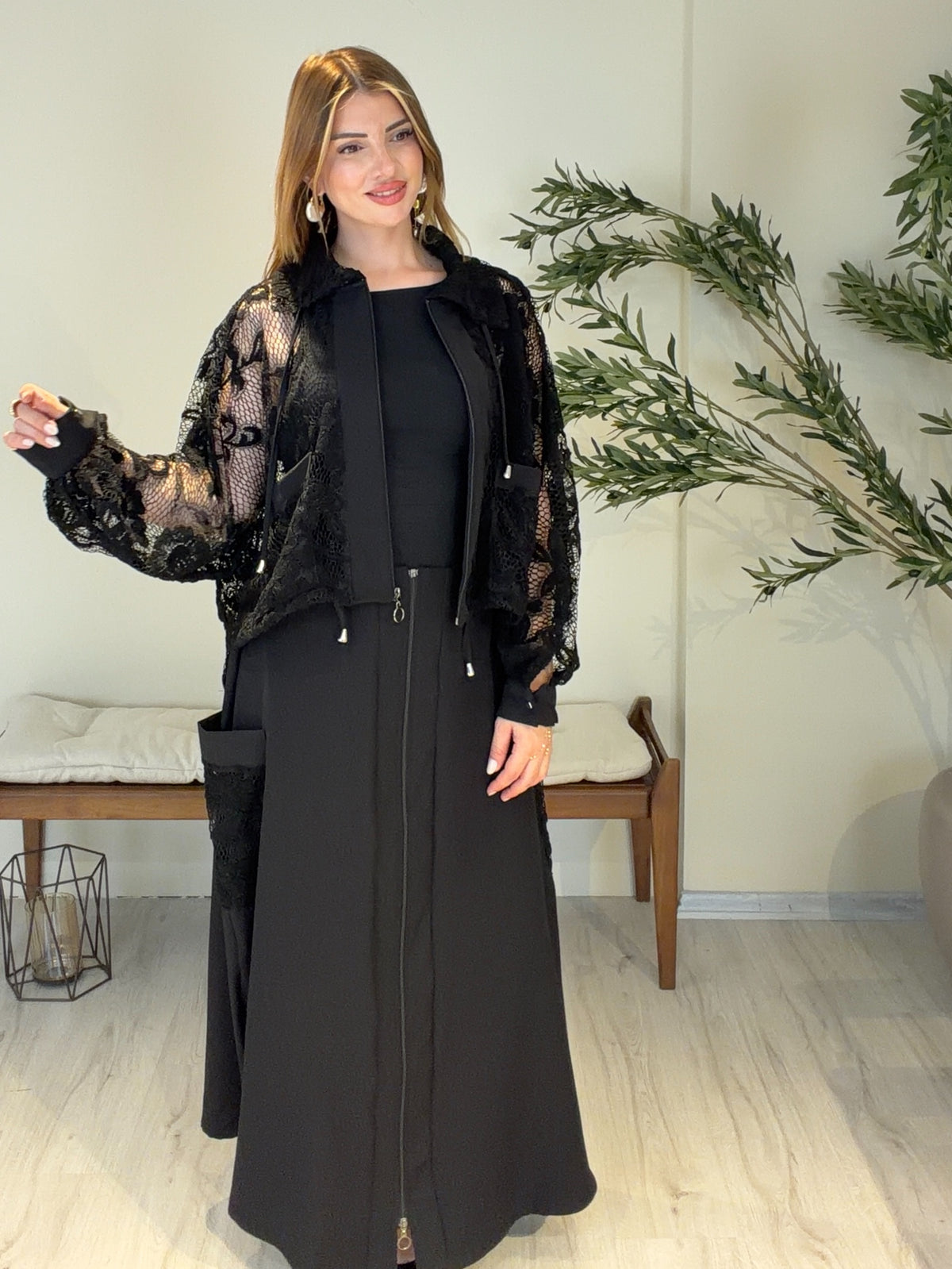 ÉLANOR Dantel Detaylı Takım 🖤