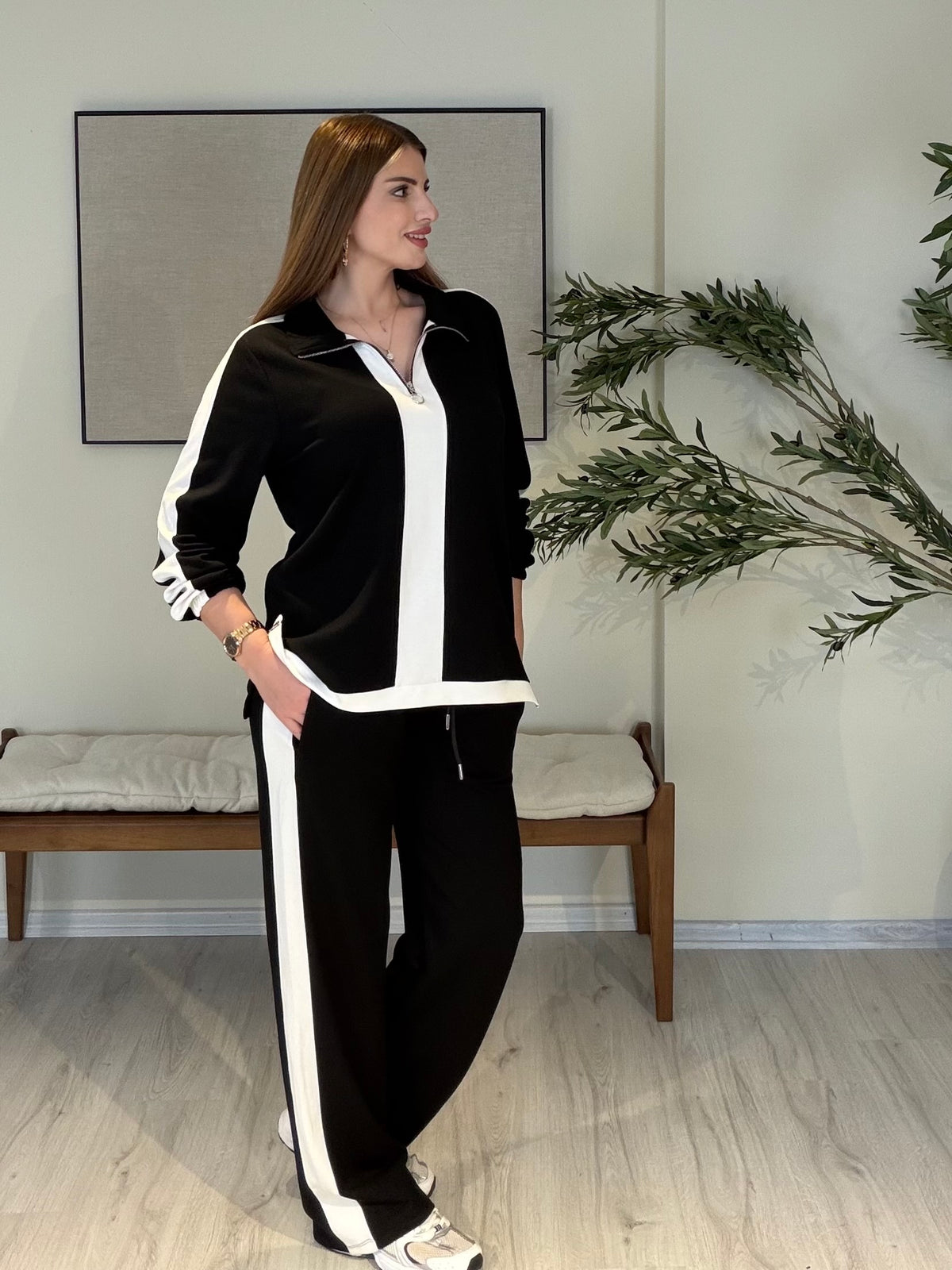 CASUAL Premium Takım Siyah