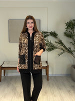 LEOPAR Payet Cep Detaylı Ceket
