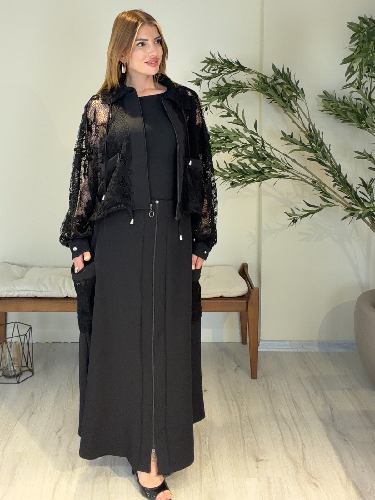 ÉLANOR Dantel Detaylı Takım 🖤