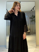 LAVENZA Dantel Detaylı Elbise 🖤