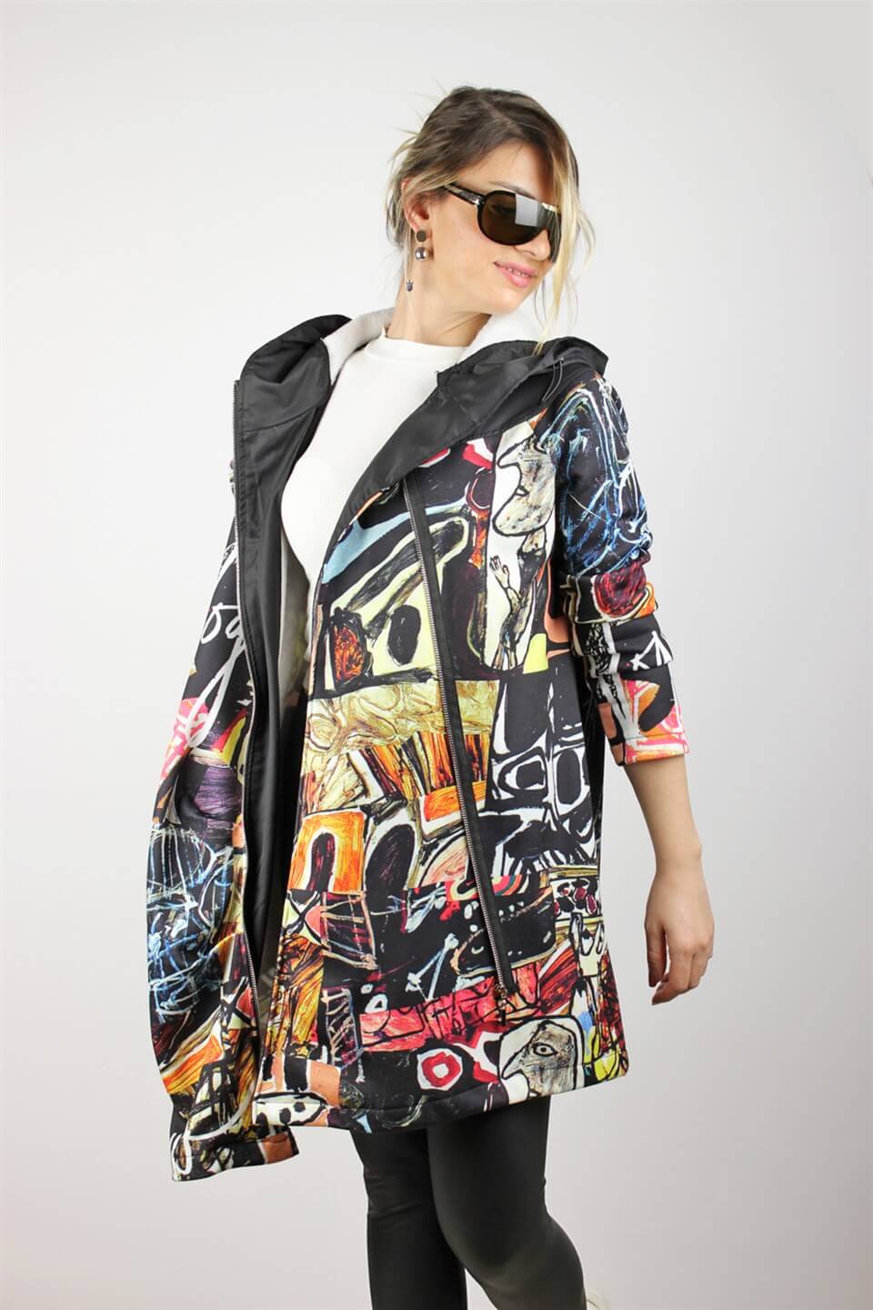 ASİMETRİK KESİM CEKET VOGUE