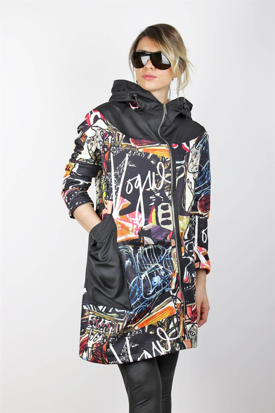 ASİMETRİK KESİM CEKET VOGUE