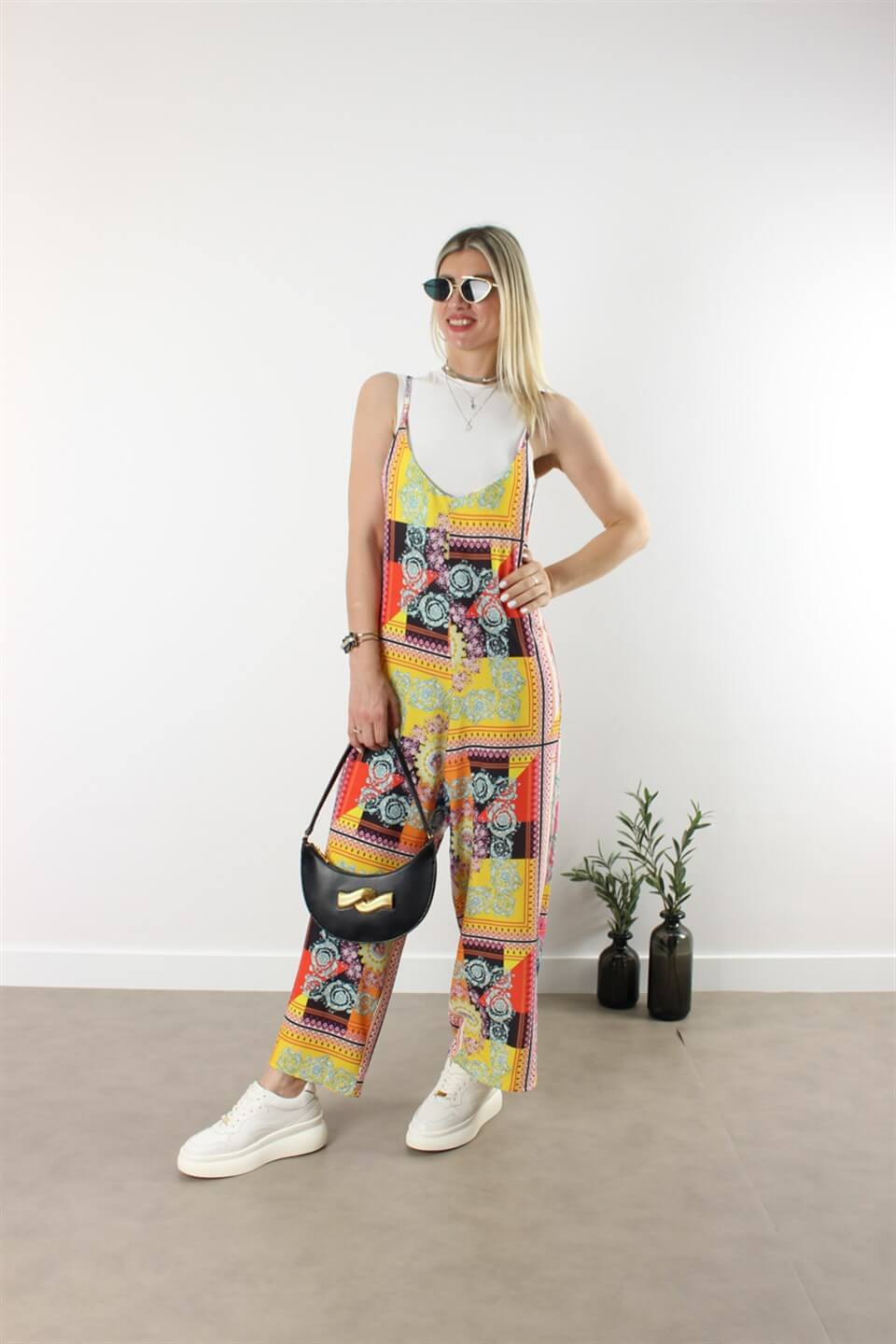 DESENLİ TULUM OVERSIZE