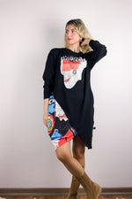 DETAYLI ÖZEL KESİM SWEAT ELBİSE