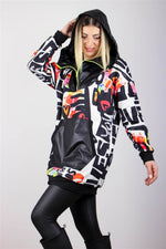 DİJİTAL BASKILI SWEAT CEKET