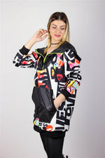 DİJİTAL BASKILI SWEAT CEKET