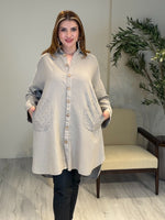 AceSo Atelier | Natura Fisto Keten Gabardin Tunik Vizon