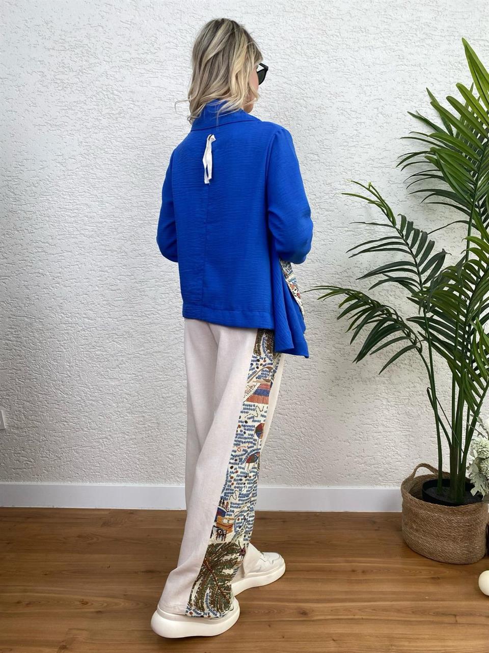 FERMUARLI KETEN TASARIM CEKET MODEL 5