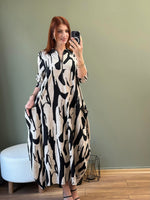 FERRMUAR YAKA TORBA CEP ZEBRA DESEN