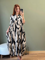 FERRMUAR YAKA TORBA CEP ZEBRA DESEN