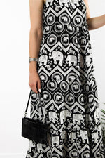 HALTER YAKA VİSKON ELBİSE MODEL 1