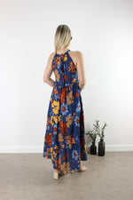 HALTER YAKA VİSKON ELBİSE MODEL 5