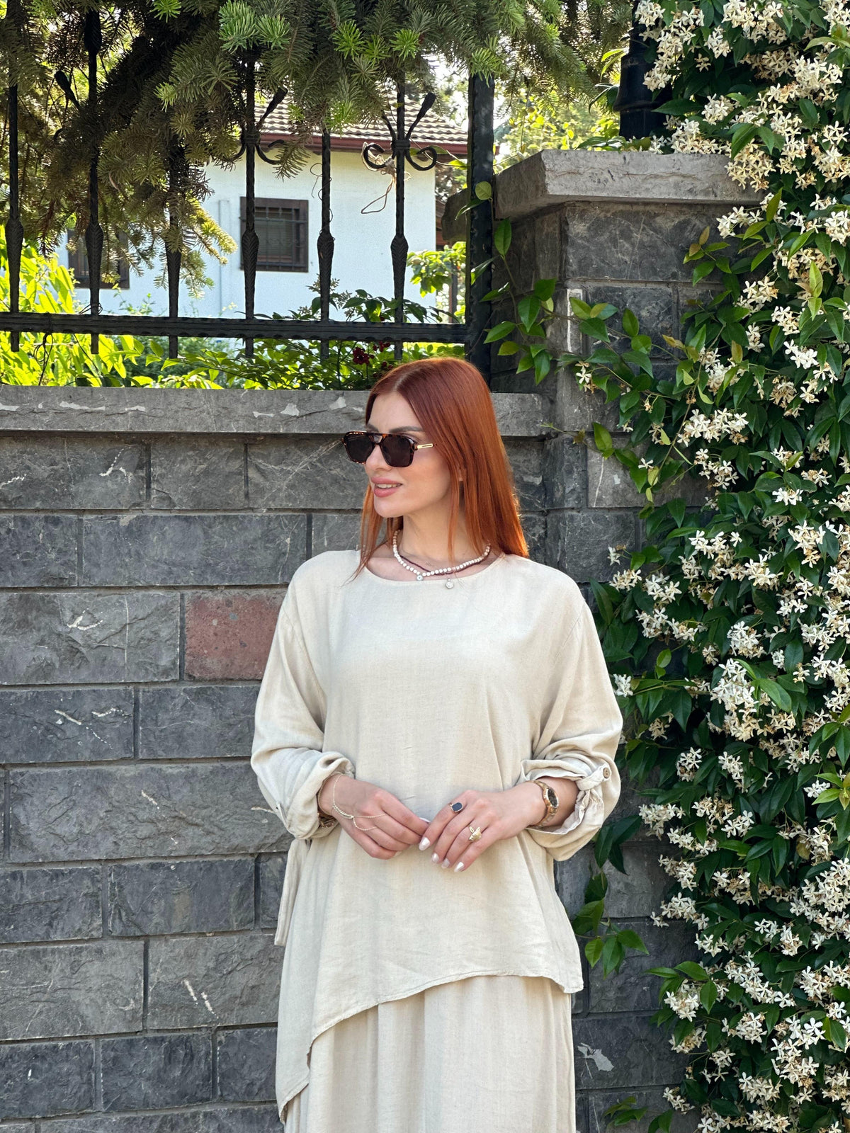 İTALYAN KETEN TAKIM VİZON