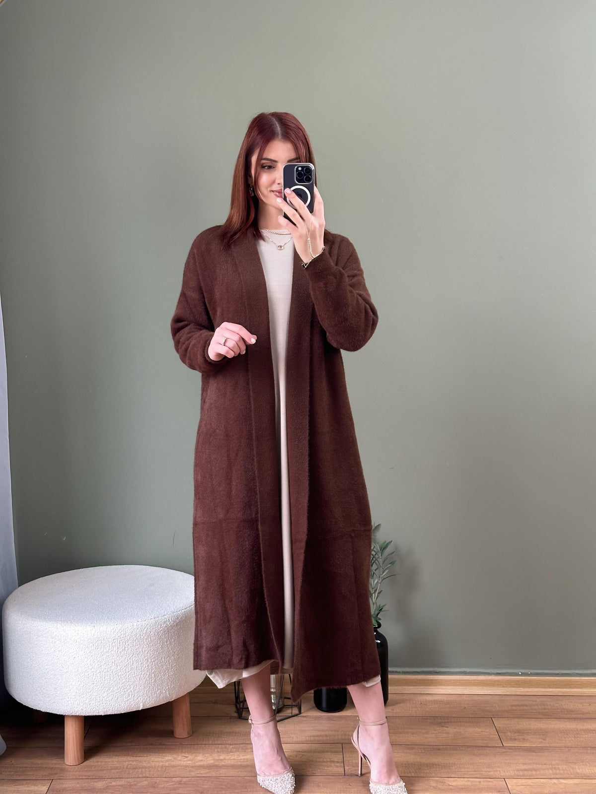 İTHAL ANGORA HIRKA KAHVE