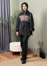 İTHAL SCUBA LEOPAR DESEN TAKIM