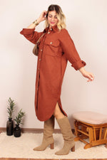 KAŞE GÖMLEK CEKET ELBİSE TARÇIN