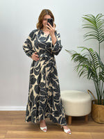 LALEZAR ELBİSE SİYAH TEMA