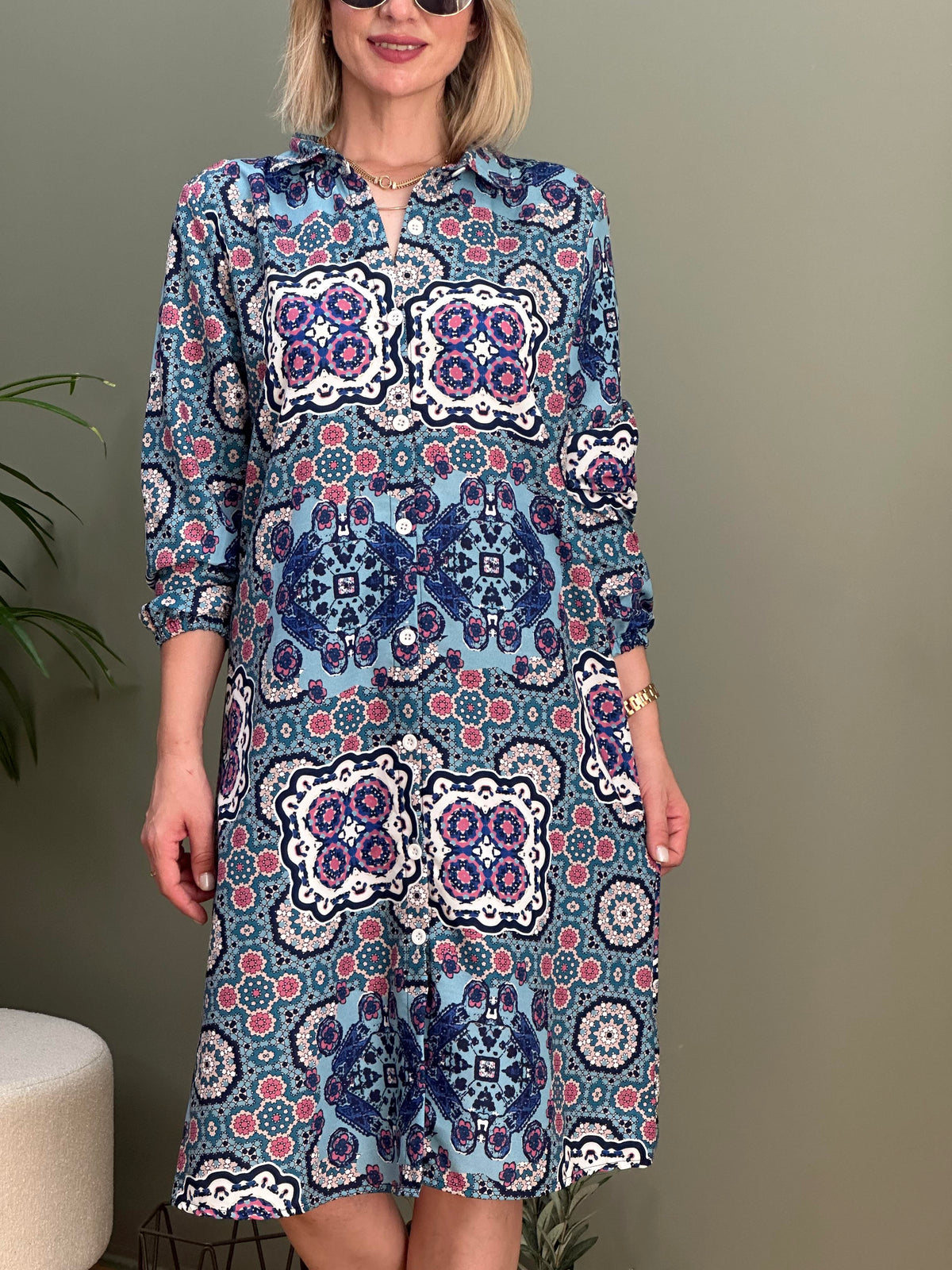 MOTIF DESEN GÖMLEK TUNİK MODEL 1