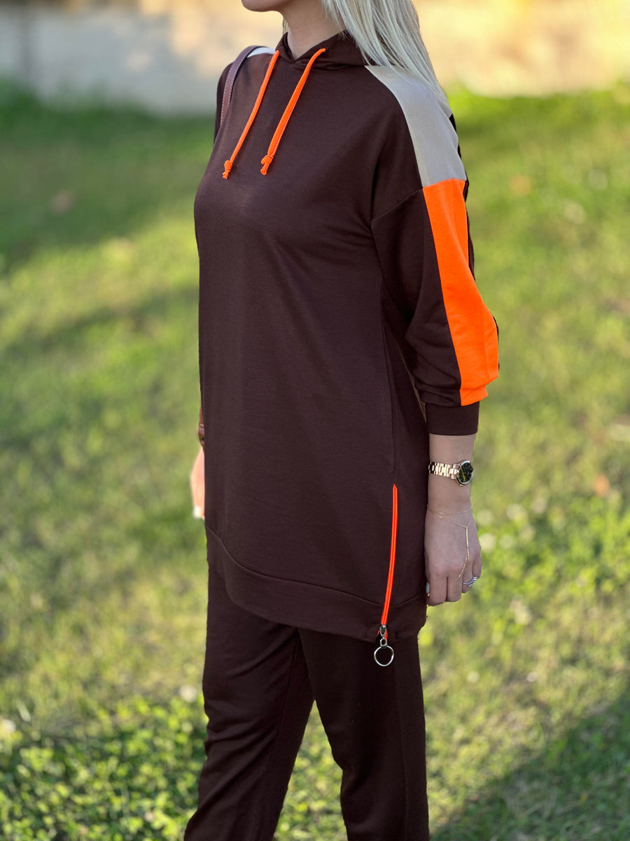 NEON İKİLİ TAKIM KAHVE