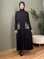 ORGANİK PAMUK CEP DESENLİ SWEAT ELBİSE