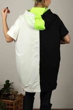 OVERSIZE NEON YAĞMURLUK CEKET