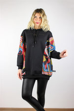 OVERSİZE ÜÇ İPLİK SWEATSHIRT BASKI MEÇLİ