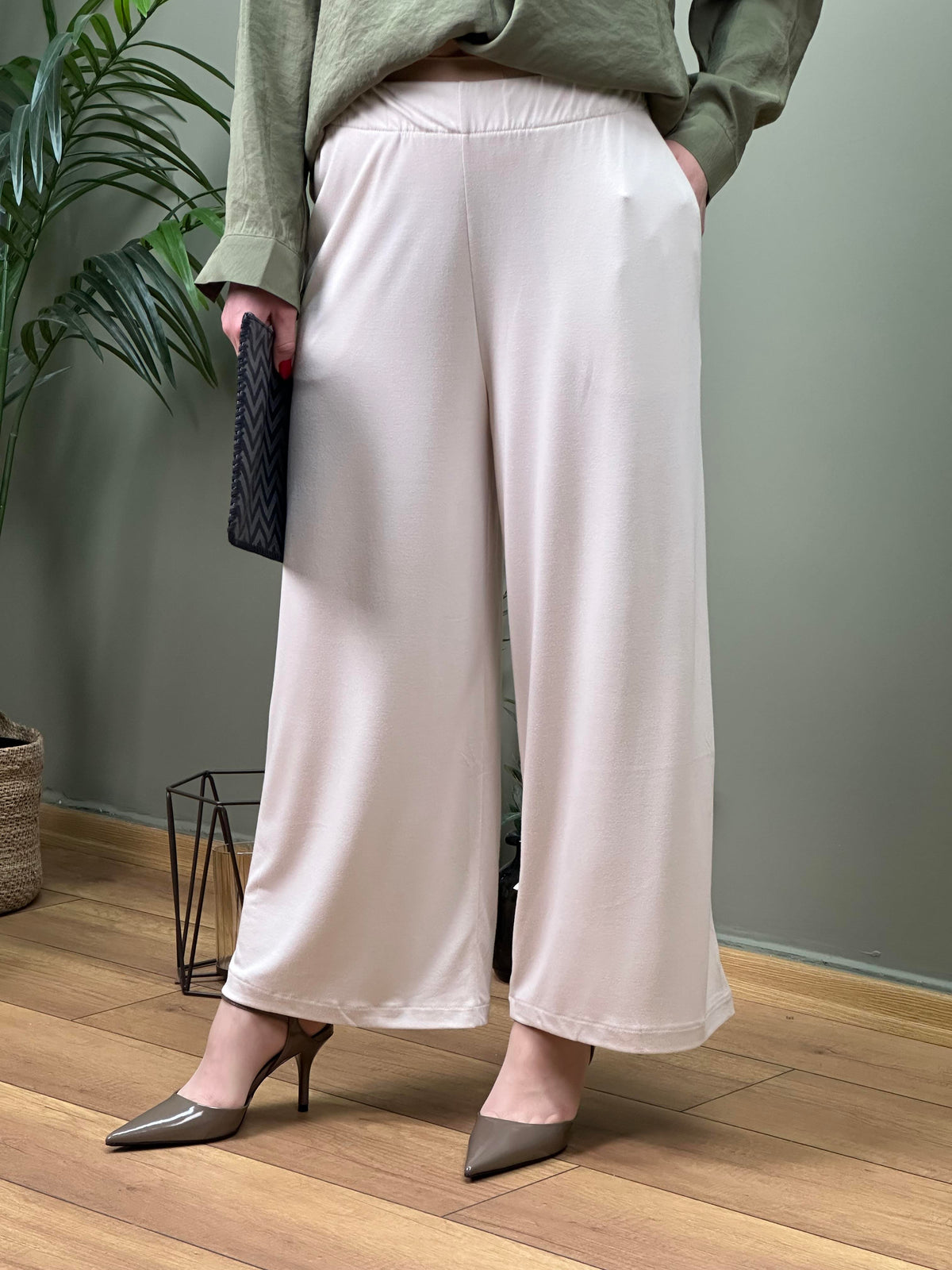 OYSHO ORİJİNAL MODAL KUMAS PANTOLON