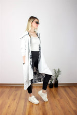 ÖZEL TASARIM KAFTAN BEYAZ