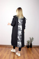 ÖZEL TASARIM KAFTAN SİYAH
