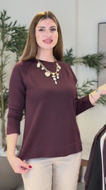 Ace | So Atelier Özel Üretim Merserize Triko Basic Fitilli Tunik Siyah