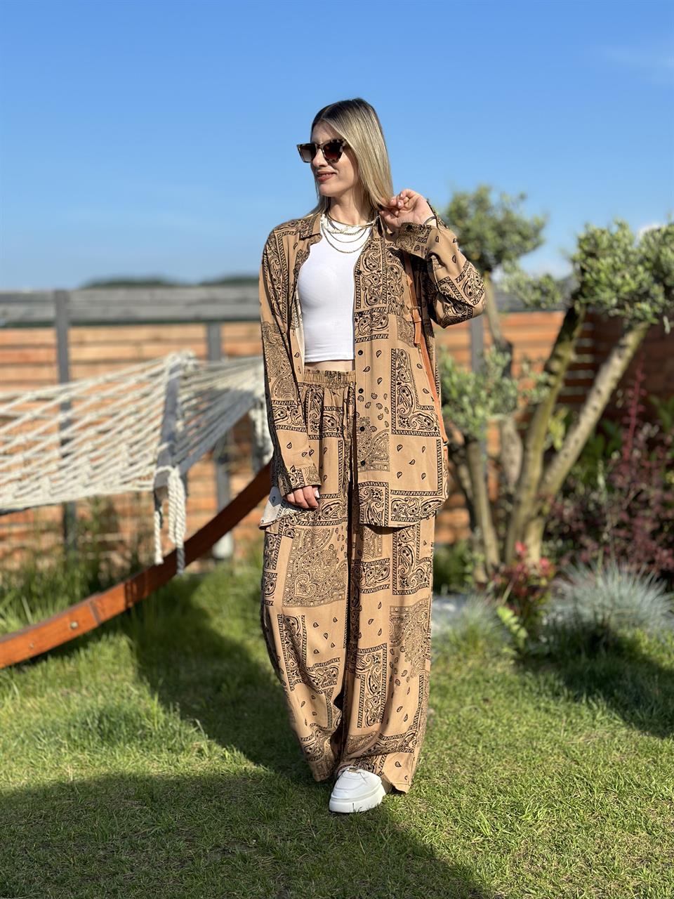 ŞAL DESEN İKİLİ TAKIM TABA