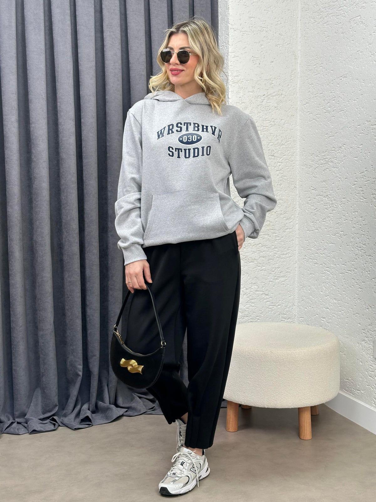SPOR TAKIM GRİ SWEAT