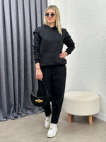 SPOR TAKIM SİYAH SWEAT