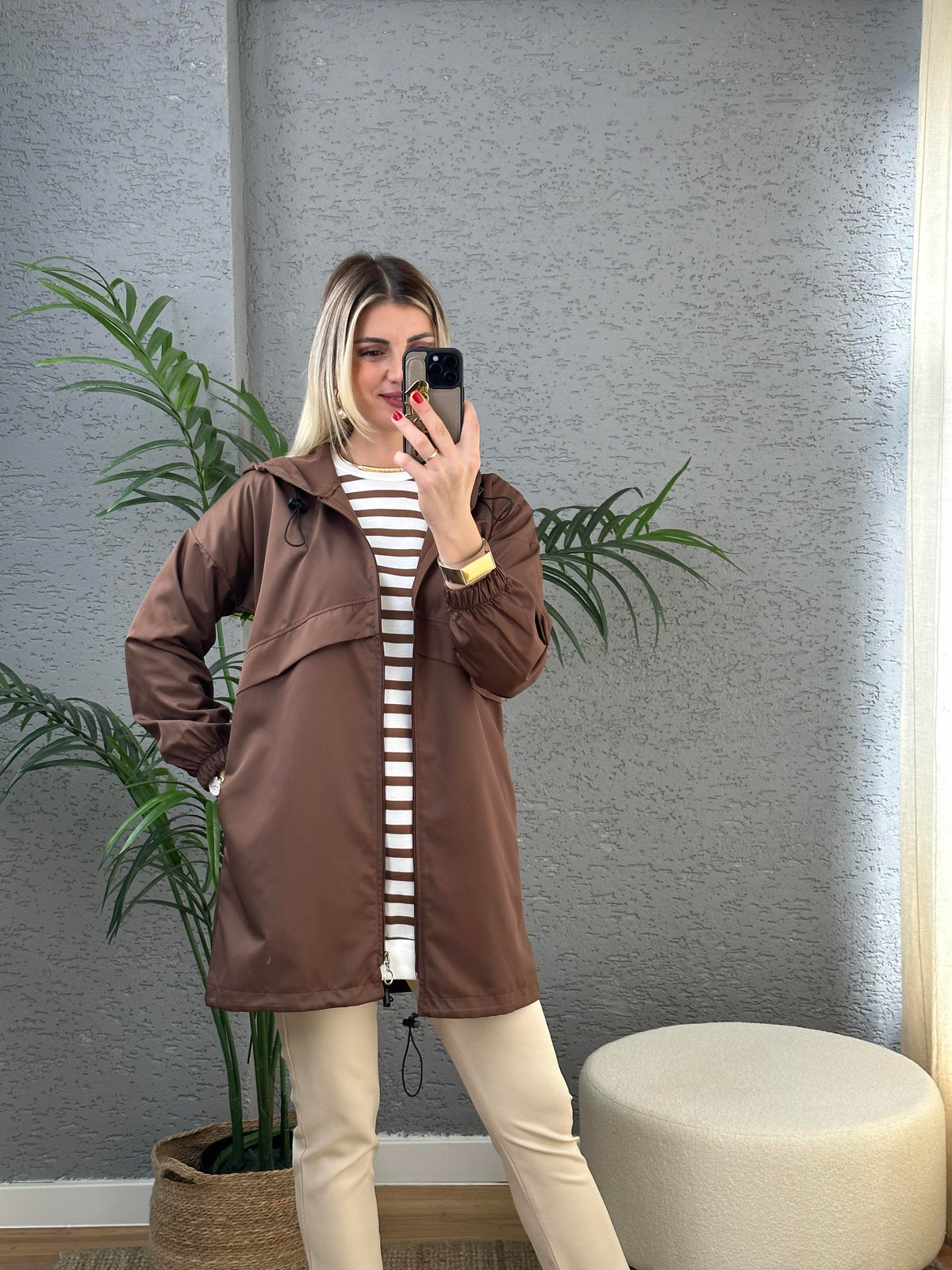SPOR TRENÇKOT KAHVE