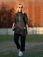 STİL ARMALI İKİLİ TAKIM SİYAH