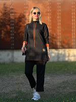 STİL ARMALI İKİLİ TAKIM SİYAH
