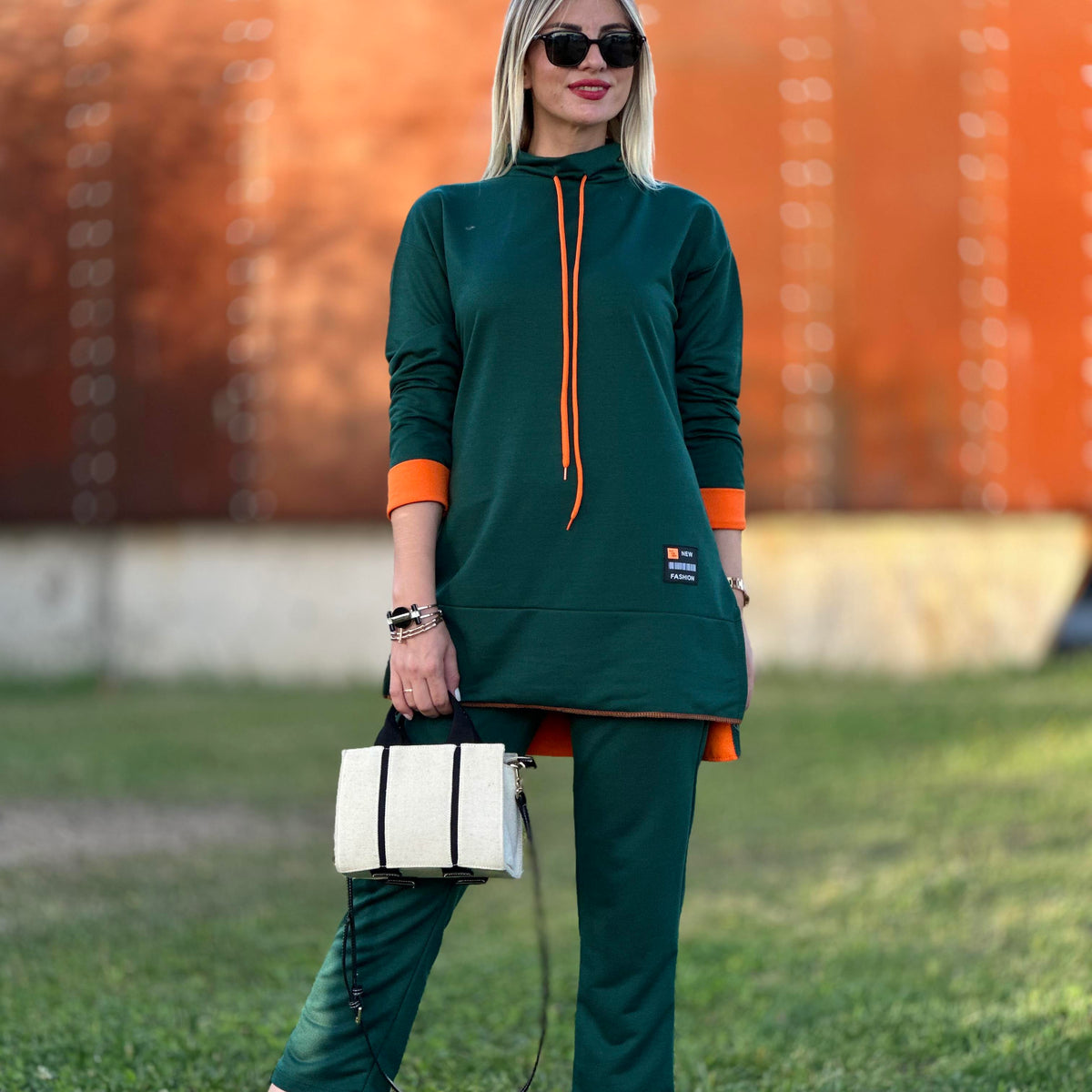 STİL ARMALI İKİLİ TAKIM ZÜMRÜT