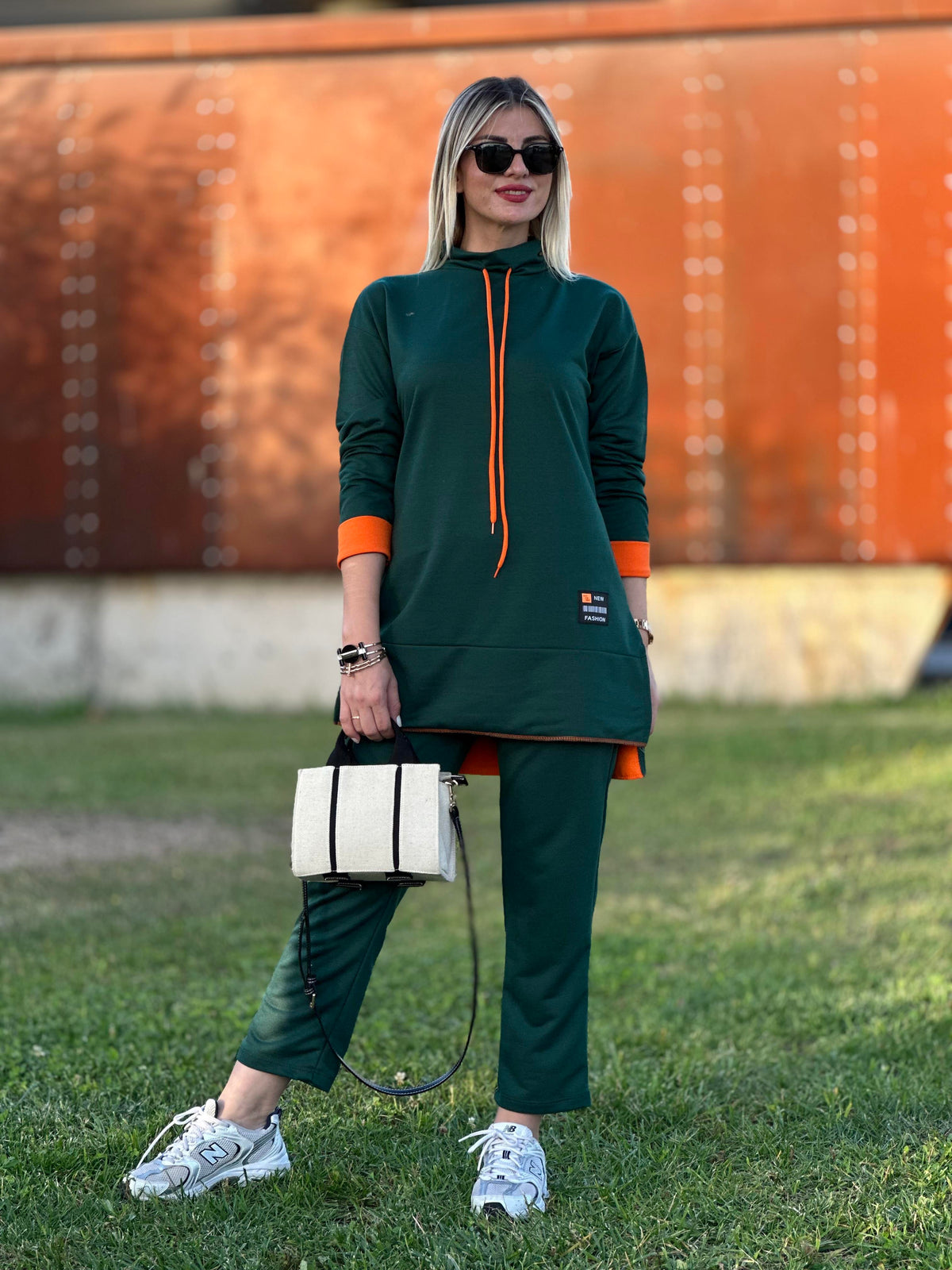 STİL ARMALI İKİLİ TAKIM ZÜMRÜT YEŞİLİ