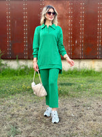 STİL TAKIM POLO YAKA YEŞİL