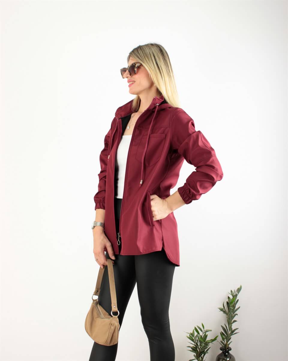 STİL YAĞMURLUK BORDO