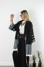 TASARIM KAFTAN AYROBİN KUMAŞ SİYAH