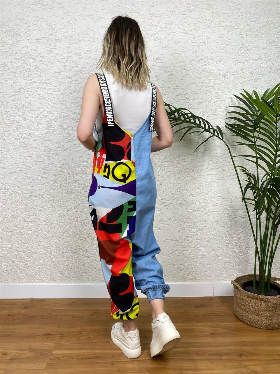 TASARIM MEÇLİ TENSEL KOT SALOPED MODEL 1
