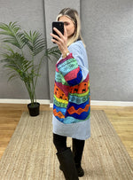 TASARIM MEÇLİ TENSEL KOT  SWEAT TUNİK